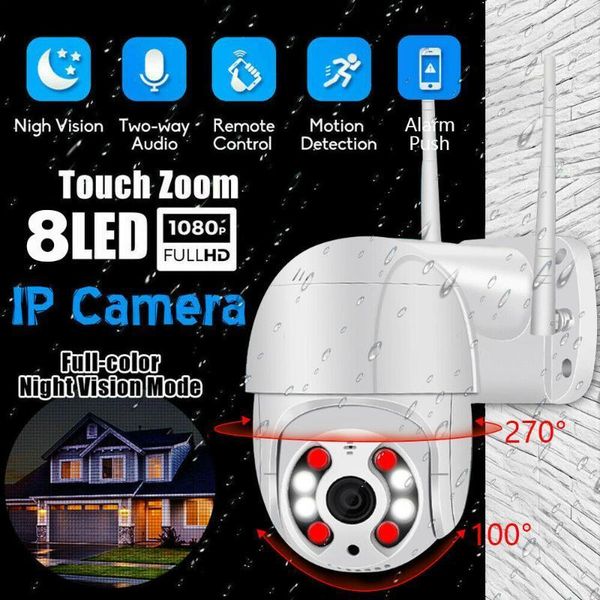 

cameras 1080p hd ip cctv camera waterproof wireless wifi ptz 2mp security ir cam outdoor night vision home surveillance webcam1