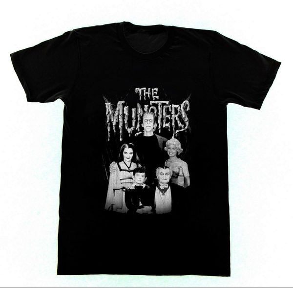 

the munsters - shirt t2 t-shirt monster horror tv dracula frankenstien sport hooded sweatshirt hoodie