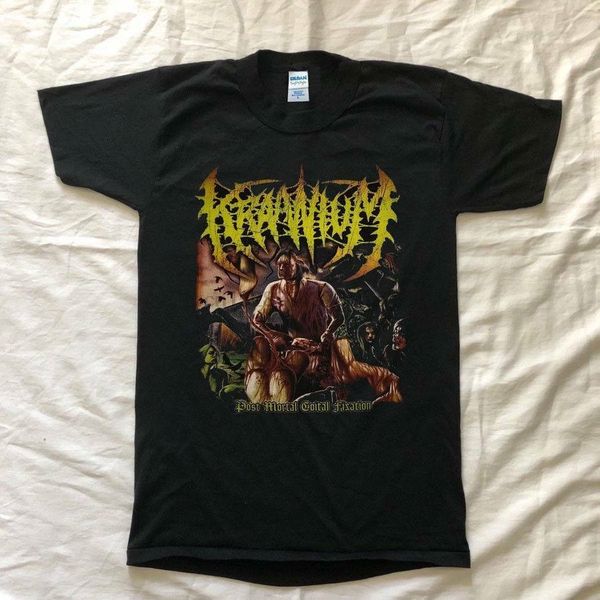 

kraanium t-shirt slam brutal death metal rare oop devourment cephalotripsy 2020 fashion short sport hooded sweatshirt hoodie