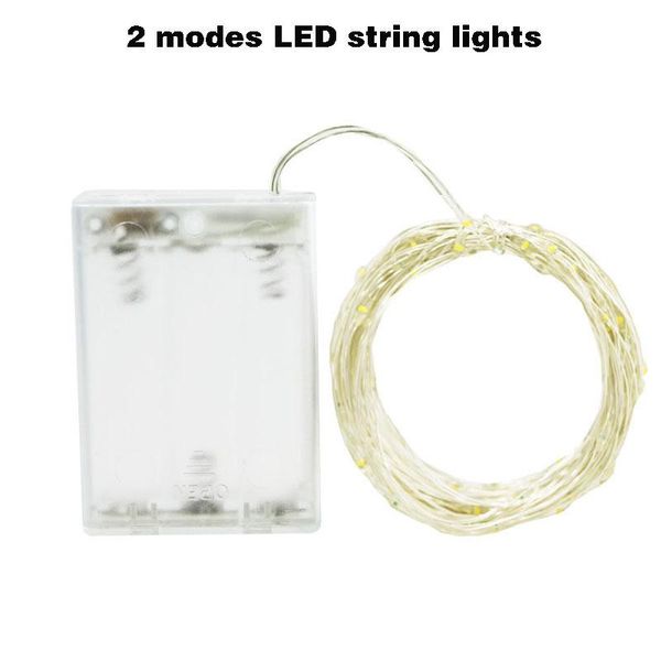 

новый 2м 5м 10м led гирлянд водонепроницаемая 3 режимы вспышки сказочные огни праздник garland для рождество свадьба украшение кпт jllxkl