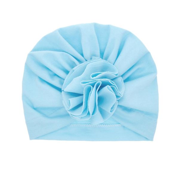 

children solid baby hat kids cap newborn girls pgraphy props spring autumn modis beanie turban infant props flower bow h jllort, Yellow