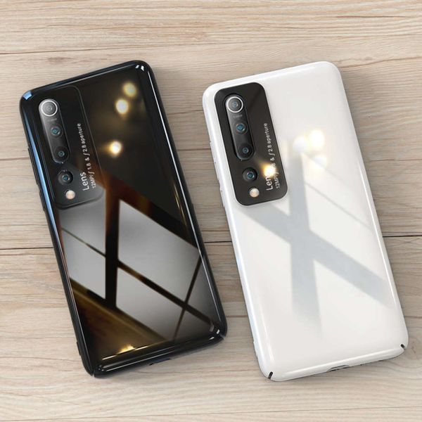 

bgrf10 mobile phone case electroplating bright surface baking paint 10pro mirror ultra thin mobile phone case pc eyeswza