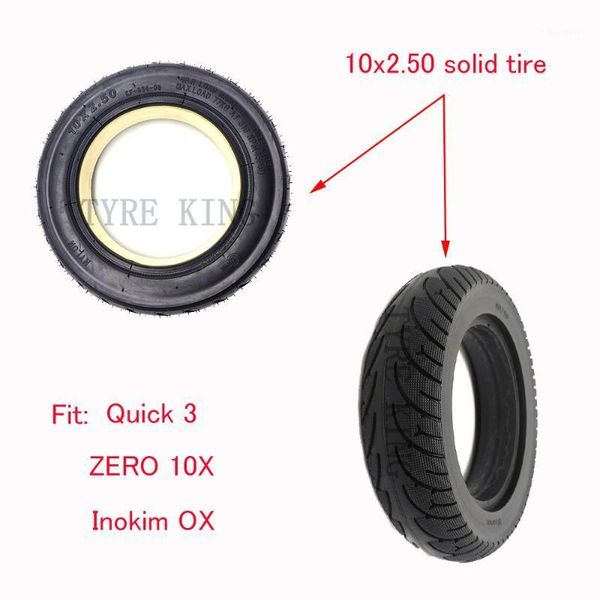 

10x2.50 solid tire none inflatable explosion-proof tyre for electric scooter balance drive bicycle electric vehicle tyre1