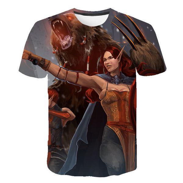 

cool animal printed bear russia 3d print shirts hippie horror anime men clothing