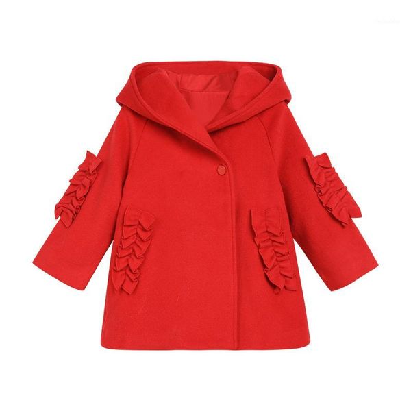

pullover 2021 autumn wood ear coat mid-length woolen sweet foreign style hooded cardigan girl1, Blue