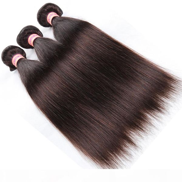 

color 2# 27# brazilian straight hair weave bundles 10''-24''human hair bundles brazilian human hair extensions 3 or 4pcs, Black