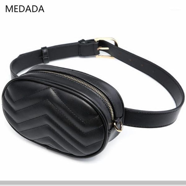 

new fashionable small waistband small round bag with one shoulder and oblique straddle waistband1