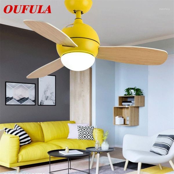 

hongcui modern ceiling fan lights with remote control wooden fan blade decorative for home living room bedroom restaurant1