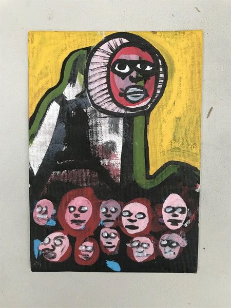 

impressionism abstract skull graffiti handpainted &hd print oil painting on canvas wall home decor art pictures , f2101027