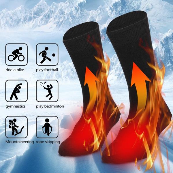 

electric heater socks battery powered cold weather heat socks for men and women outdoor riding camping hiking motorcycle
