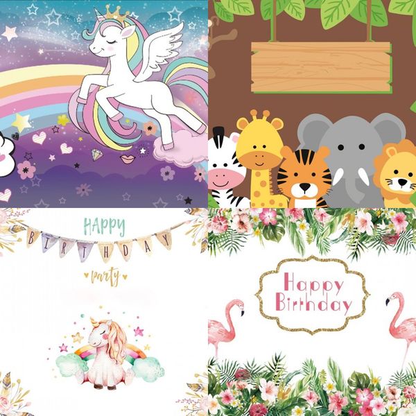 

unicorn pattern background cloth p studio use backdrop clothing birthday parties backdrops decorate articles selling 12 51yz l1