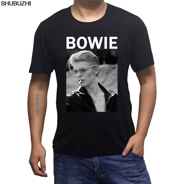 

david bowie smoking pic image white new official men cotton summer fashion sbsz1146 hoodie designers t shirts sweatshirt