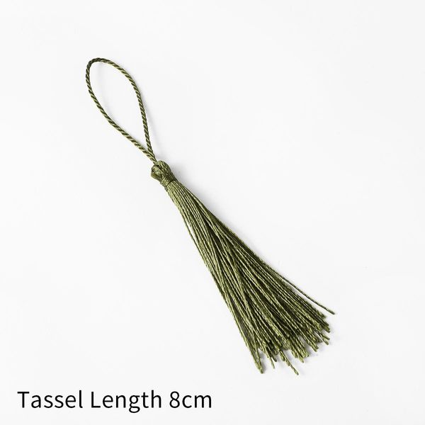 

32pcs lot polyester silk tassels fringe trim 13cm cotton tassel for wedding home decoration diy sewing curtain accessories h jllwum