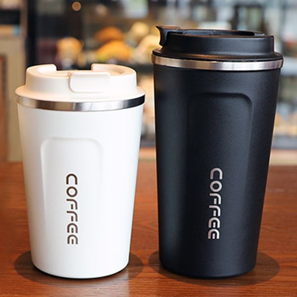 

2020 new 500 thermos coffee mug thickened large car thermos mug travel mug gift