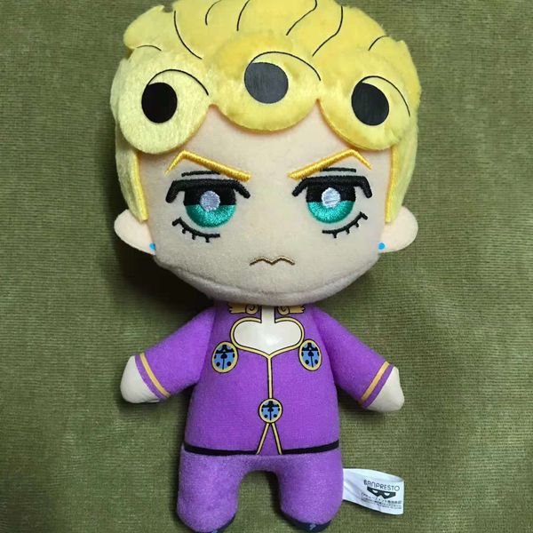 

japan jojos bizarre adventure golden wind plush giorno stuffed plush toy doll new y200703