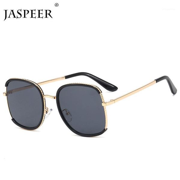 

jaspeer new sunglasses women men vintage brand design 2020 sunglasses lady uv400 eyewear1, White;black