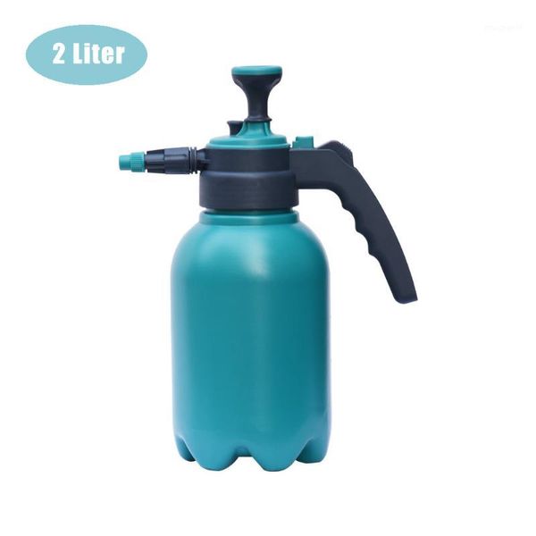 

2l watering can portable garden spray bottle kettle plant flowers watering tool pressurized sprayer gardening tool fertilizing1