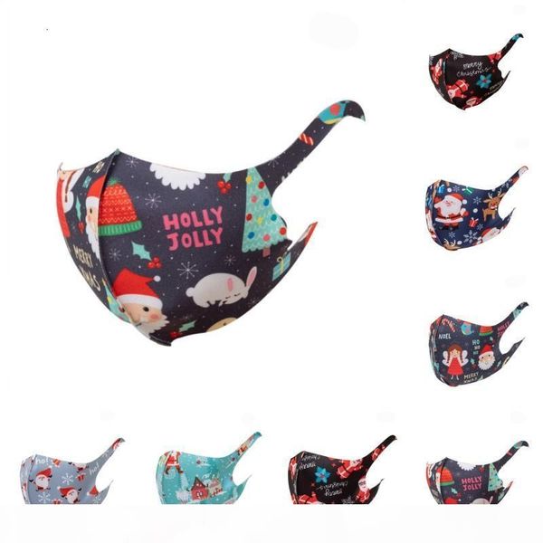 

shipping snowflake christmas christmas dhl mouth deer outdoor party mask washable reusable xmas anti dust face l506fa printed cover mas qvfm