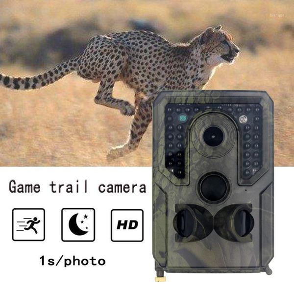 

outdoor mini trail camera for hunting 1080p 12mp pir night vision waterproof trigger trail game camera video recorder cameras1