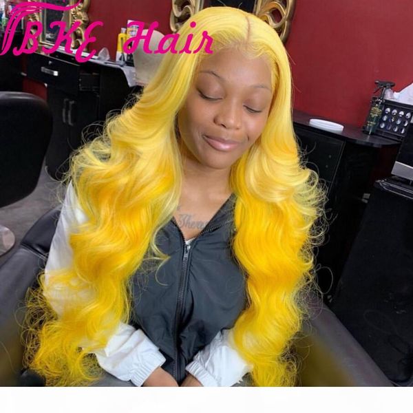 

yellow synthetic lace front wig long wavy wigs for women heat resistant fiber glueless natural hairline cosplay wig, Black