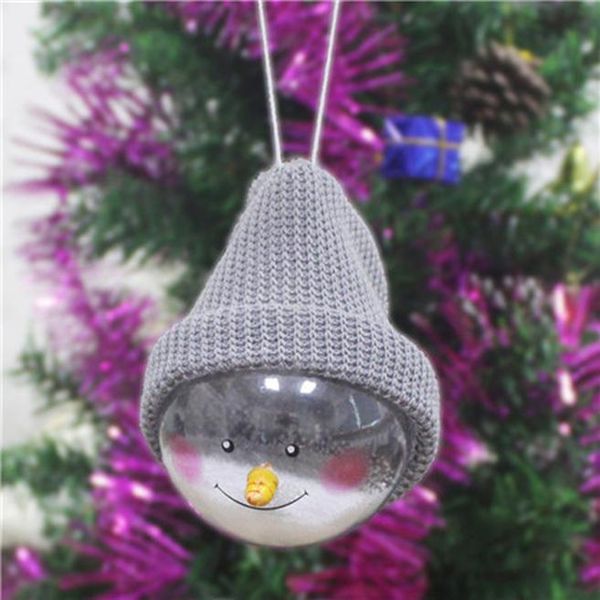 

рождественские украшения снеговика прозрачный мяч кукла елочные елки подвеска и другие фестивальные дерево висит dropshipping sqczfa pp2006