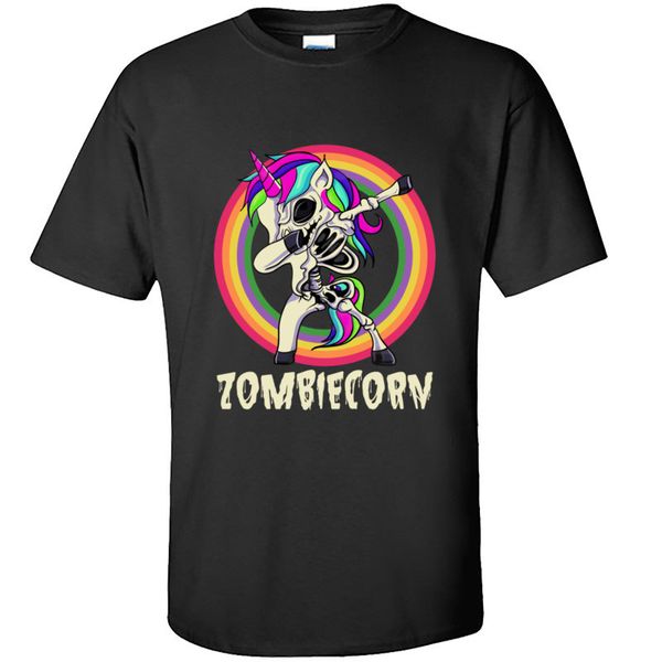 

zombiecorn dabbing zombie unicorn dance halloween hiphop sweatshirt funny rainbow pony skeleton sport hooded sweatshirt hoodie men t shirt