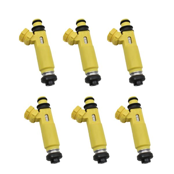

6pcs/lot fuel injector high performance 195500-4450 1955004450 for mazda 297-0041 rx8 mx5