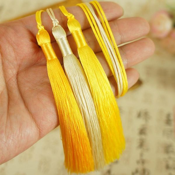 

5pcs rayon two head rope tape tassels home textile curtain garment clothing pendant craft tassels diy clothing decoration h sqcgzs
