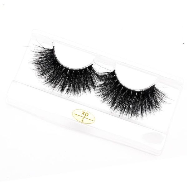 

5d mink lashes dramatic eyelashes thick false eyelashes real mink hair lahses xp-1