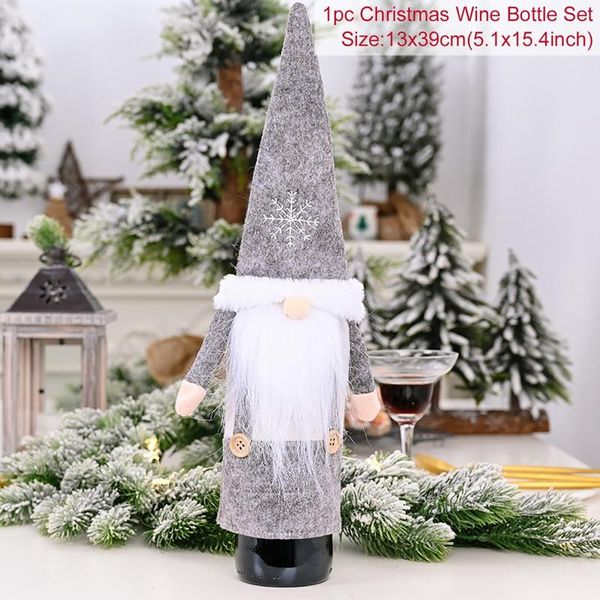 

рождество безликий бутылки вина обложка с рождеством декор для дома xmas навидад ноэль подарки cristmas украшение новый год 2021 bbyrqv wrho