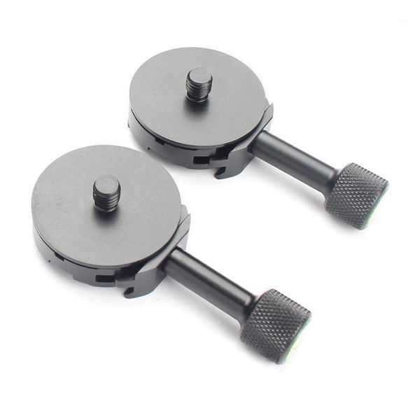 

tripod heads double camera bracket arca swiss quick release plate ball head for panoramic long focal lens and light stand flash holder1