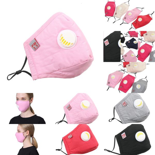 

factory face cotton pm2.5 valve with dust mask washable mouth masks for student women m v3ij paut1 5 p0dul