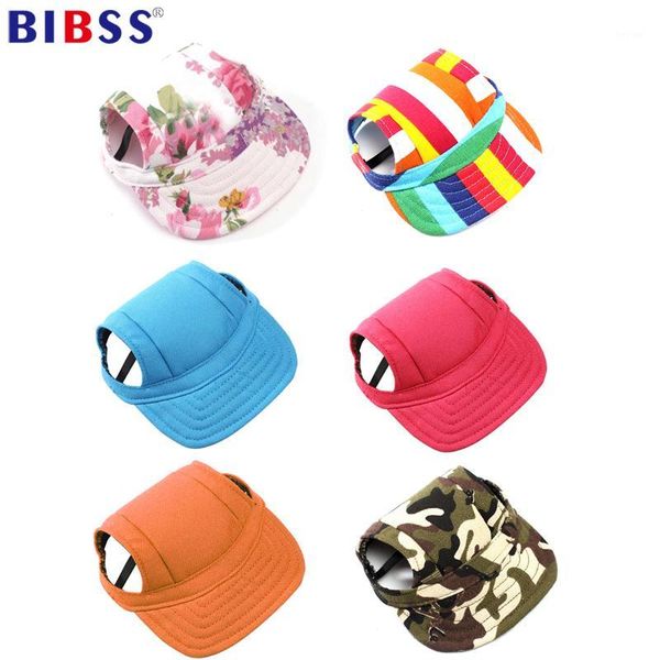 

dog apparel summer pet hat cap outdoor baseball canvas small sunscreen accessories1