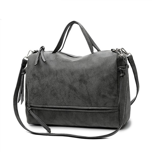 

2020 sell fashion female shoulder bag nubuck leather women handbag vintage messenger bag motorcycle bags women
