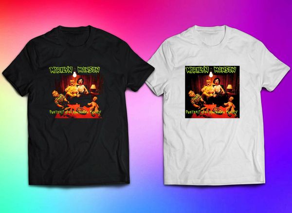 

marilyn manson portrait of an american family bw size xs 3xl summer cotton fashion hoodie designers t shirts sweatshirt