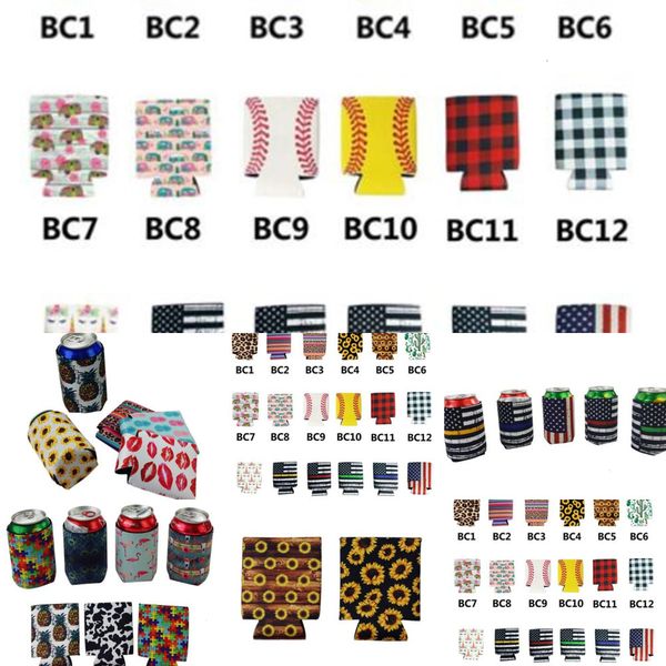 

um9eou factory price colorful beer cups sleeves printing neoprene color cover for summer can cooler cola cooling protection1 n