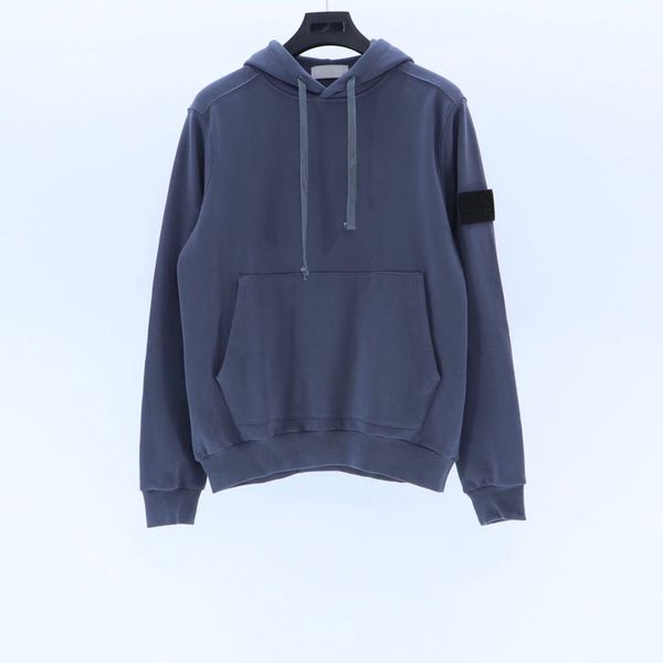 

new couple's hooded sweater, pure cotton 320g terry fabric, high comfort, embroidered armband, high-end atmosphere, four seasons 2021, Black