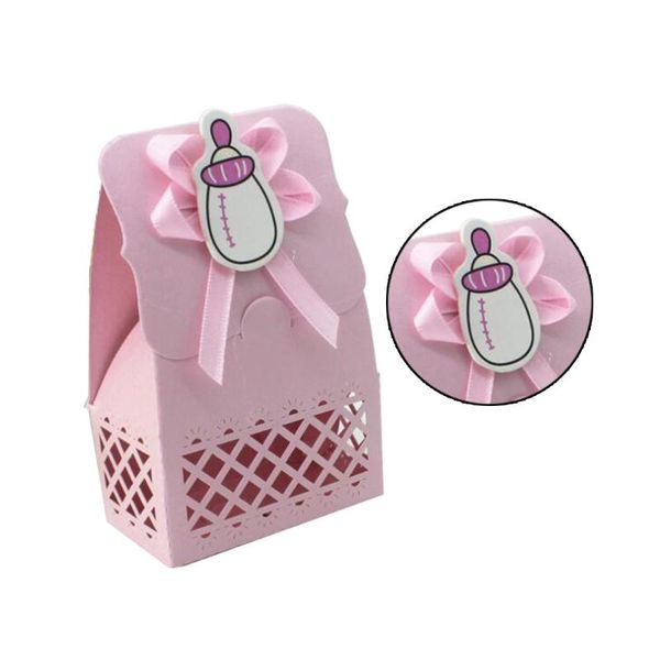 

gift wrap 12pcs cute boy girl baptism baby shower laser engraving candy box decor kid favors bag sweet birthday event party supplies