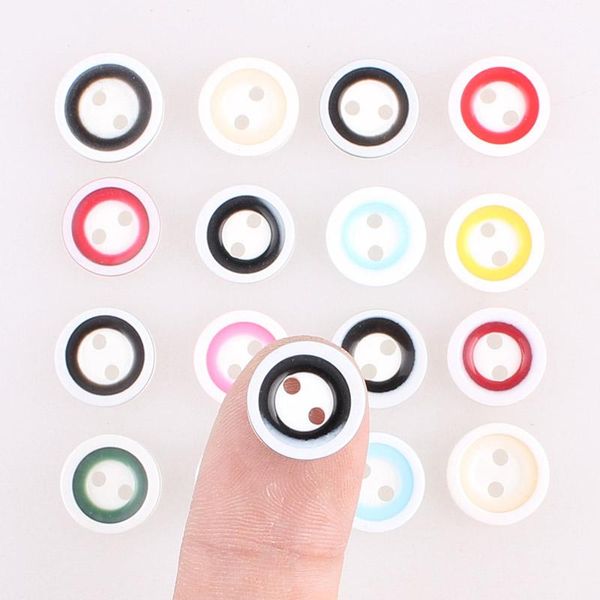 

круглый смешанный цвет пластиковые кнопки для одежды ручной работы для скрапбукинга crafts diy одежда швейные аксессуары кнопка декоративные
