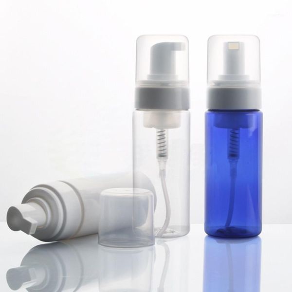 

storage bottles & jars 25pcs/lot 150ml 5oz empty white clear blue plastic cosmetics soap foam pump bottle dispenser bottle1