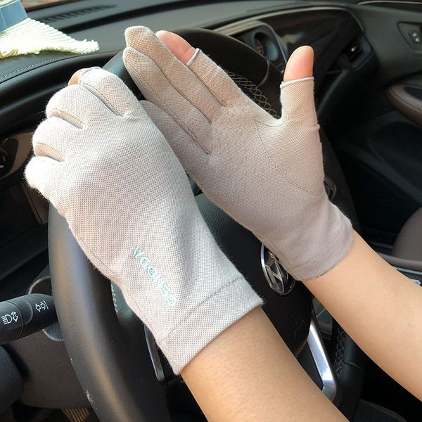 

winter dew cotton gloves for men and women, Blue;gray
