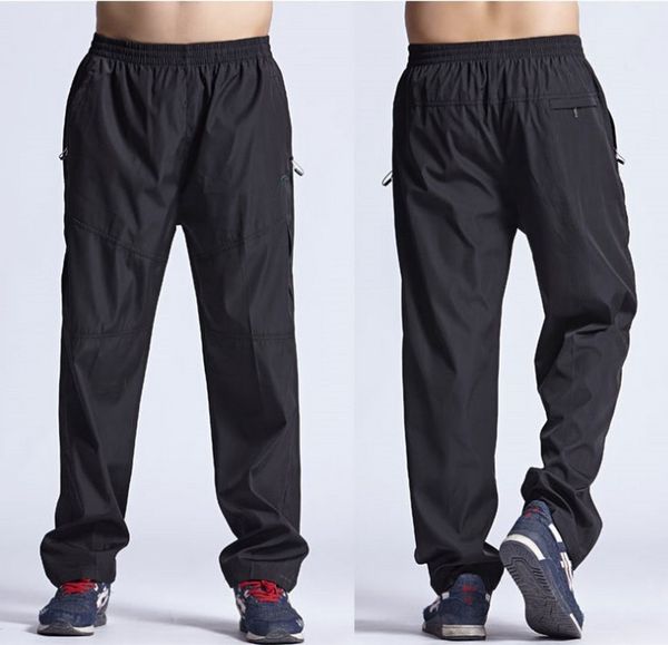 

men's gyms joggers pants fitness skinny sweatpants sportswear sporting men quickly dry breathable harem trousers sportswear 6xl c1001, Black