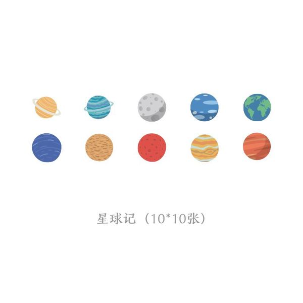

100pcs patterns cute stickers aesthetic stick label diary album school stationery custom gift sealing decorative scrapbooking bbyvyq
