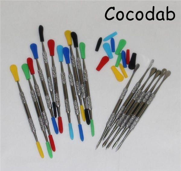 

electronic cigarette wax dab tools silver dabber tool wax dry ego dry herb dab tool sile concentrate rigs nectar collectors glass sqcpekt