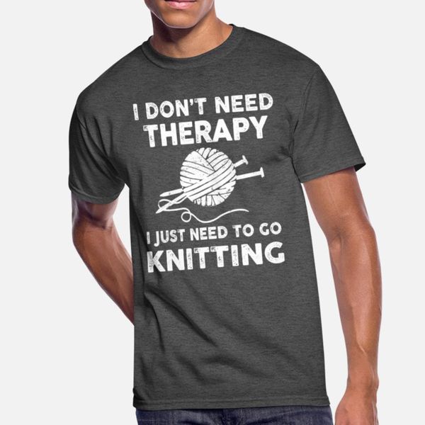 

i don't need therapy i just need to go knitting t shirt lovely casual tracksuit hoodie sweatshirt