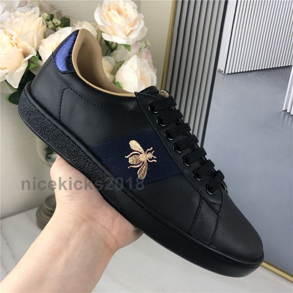 

40%discount2021 men women sneakers casual shoes low italy scarpe ace bee stripes shoe walking sports trainers chaussures pour hommes, Black
