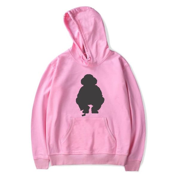

fashion-men and women designer autumn and winter bear logo print cotton bear multicolor hoodie, casual street style hip-hop hoodie, Black