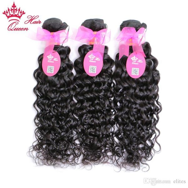

brazilian hair mixed size 3pcs lot 100% brazilian virgin human hair natural wave 100% virgin hair water weave 10" to 28, Black