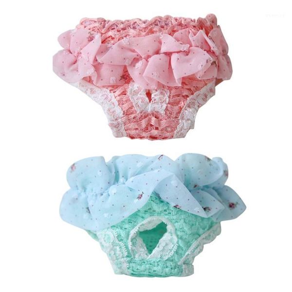 

reusable diapers for dogs easy to wear chiffon pet dog physiological pants washable pet dog accessories ab1