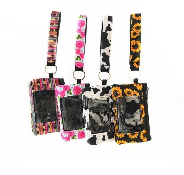 

8pcs new arrival 4 style neoprene card pocket keychain mini neoprene woman change handbag bbyshc sweet07